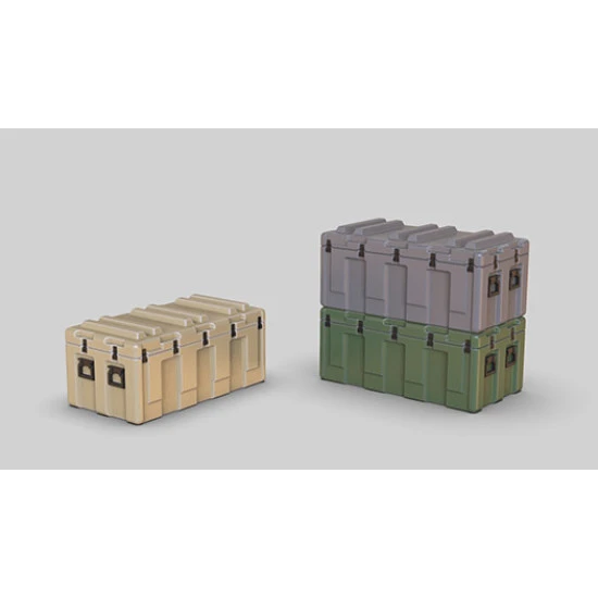 Eureka E-068 1/35 Modern Us Army Pelican Mm24 Mobile Master Pallet-ready Case