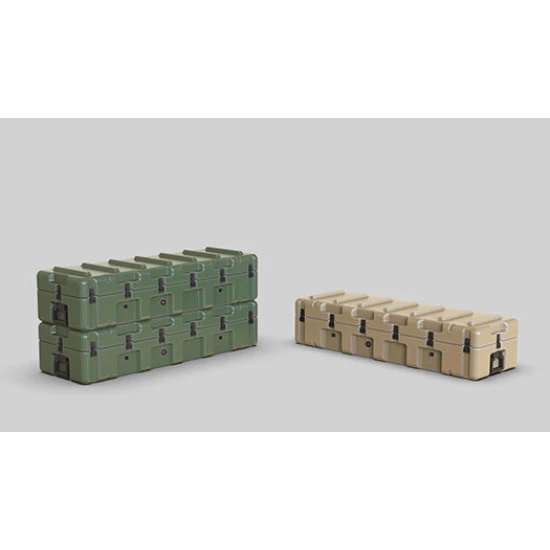 Eureka E-069 1/35 Modern Us Army Pelican M240b Machine Gun Case