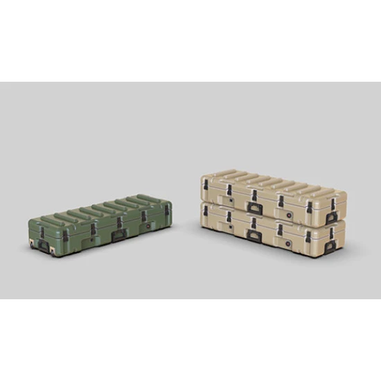 Eureka E-071 1/35 Modern Us Army Pelican M60 Machine Gun Case Box