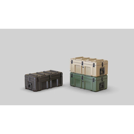 Eureka E-073 1/35 Modern Us Army Pelican Ftlk-1 Mobile Office Footlocker Case