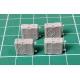 Eureka E-077 1/35 Case For Ammo 25mm M2 / M3 Bradley Cav, Lav-25 4pcs