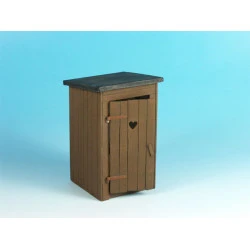 Eureka Ed-3502 1/35 Country Toilet Outhouse