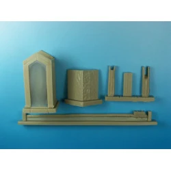 Eureka Ed-3504 1/35 Guard Sentry Gate Shack