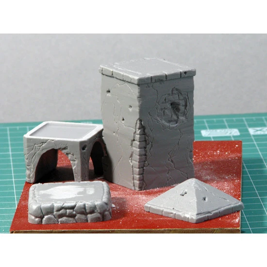 Eureka Ed-3506 1/35 Brick Road Chapel