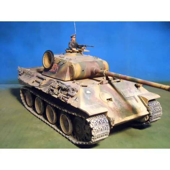 Eureka Er-2501 1/25 Towing Cable For Pz Kpfw V Panther Ausf G Tank 3pcs