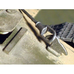 Eureka Er-2504 1/25 Towing Cable For T-34/76 Tank Su-85/100/122 Spgs 2pcs