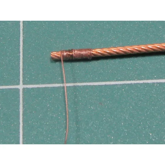 Eureka Er-3506 1/35 Towing Copper Cable For Modern Soviet Tanks T-54 T-55 T-62