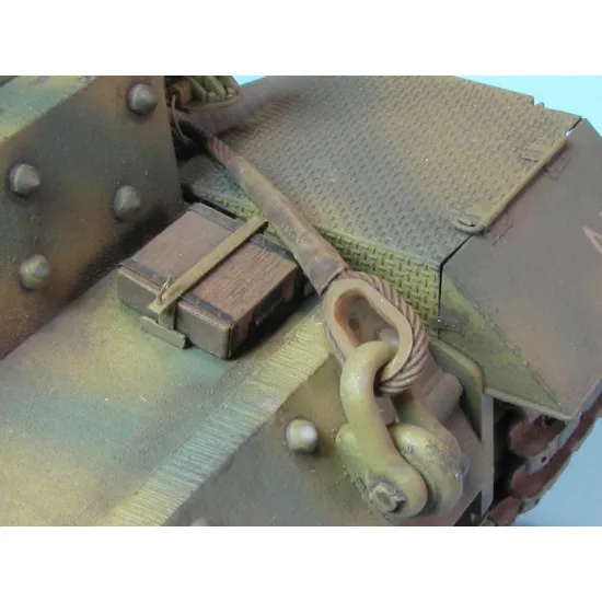 Eureka Er-3526 1/35 Towing Copper Cable For Sd Kfz 184 Ferdinand Spg