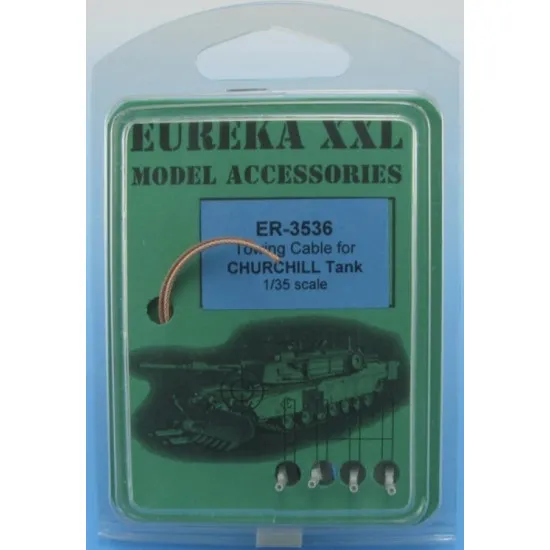 Eureka Er-3536 1/35 Towing Copper Cable For Churchill Tank