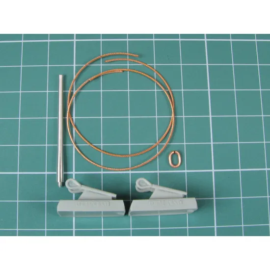 Eureka Er-3544 1/35 Towing Copper Cable And Barrel For Valentine I Ii Iv Vi Vii Tanks