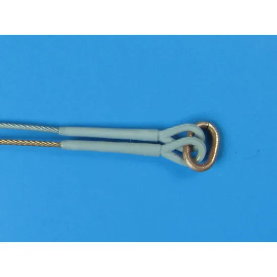 Eureka Er-3545 1/35 Towing Copper Cable And Barrel For Valentine Iii And V Tanks