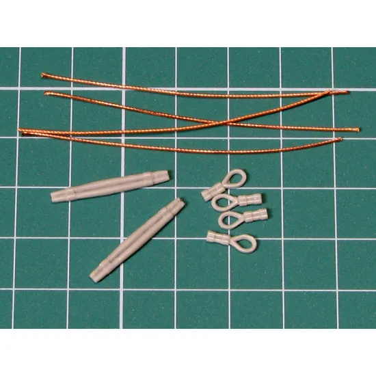 Eureka Er-3546 1/35 Towing Copper Cable Mark Iv For Wwii British Tanks And Spgs