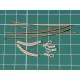 Eureka Er-3547 1/35 Towing Copper Cable For Mark Iv For Archer Spg