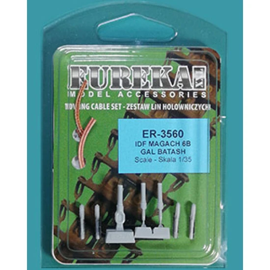 Eureka Er-3560 1/35 Towing Copper Cable For Israeli Idf Magach 6b Gal Batash Tank