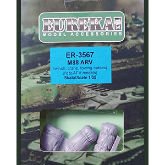 Eureka Er-3567 1/35 Towing Copper Cable For M88a1 Arv Afv Club