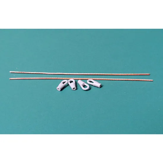 Eureka Er-4807 1/48 Towing Cable For Soviet T-54/T-55 Tanks 2pcs Eureka Er-4807 1/48 Towing Cable For Soviet T-54/T-55 Tanks 2pcs