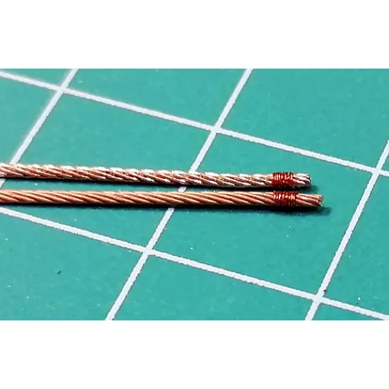 Eureka Er-4807 1/48 Towing Cable For Soviet T-54/T-55 Tanks 2pcs Eureka Er-4807 1/48 Towing Cable For Soviet T-54/T-55 Tanks 2pcs