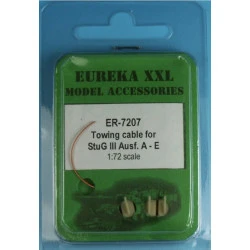 Eureka Er-7207 1/72 Towing Cable For Stug Iii Ausf A-e Spgs Sd Kfz 142