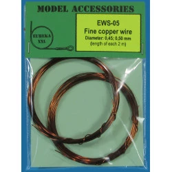 Eureka Ews-05 Universal Fine Copper Wires 0.45 Mm / 0.50 Mm 2m Each