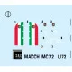 Sbs 7015 1/72 Macchi Mc 72 World Speed Record Full Kit Resin Model Kit