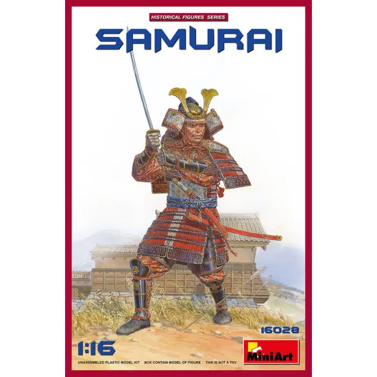 Miniart 16028 - 1/16 - Samurai Plastic Figures Kit Miniart 16028 - 1/16 - Samurai Plastic Figures Kit