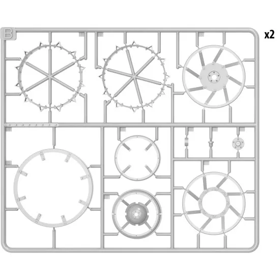 Miniart 24001 - 1/24 - German Agricultural Tractor Plastic Model