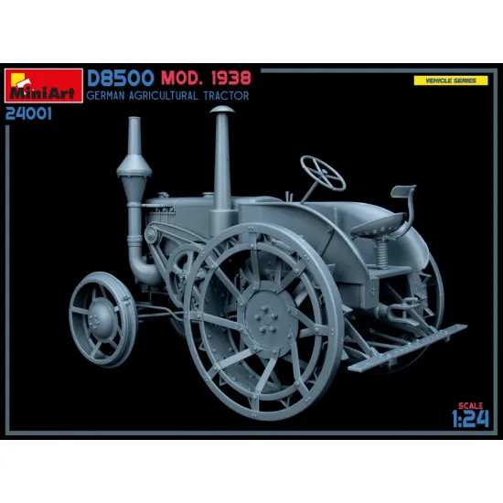 Miniart 24001 - 1/24 - German Agricultural Tractor Plastic Model