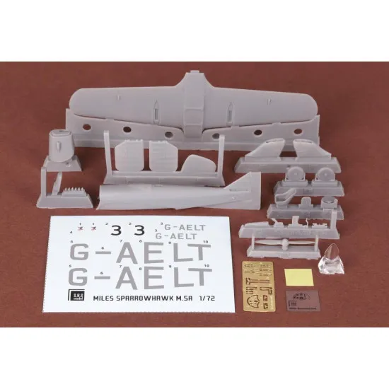 Sbs 7031 1/72 Miles M 5a Sparrowhawk Schlesinger Race Resin Model Kit