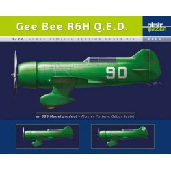 Sbs Pp04 1/72 Gee Bee R6h Qed Resin Model Kit Military Aircraft