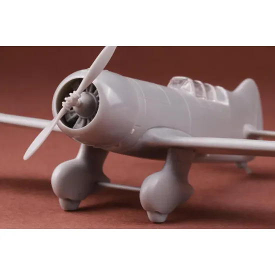 Sbs Pp04 1/72 Gee Bee R6h Qed Resin Model Kit Military Aircraft