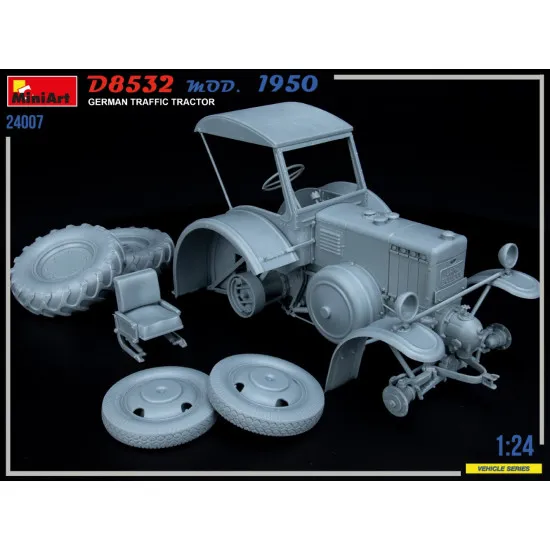 Miniart 24007 - 1/24 - German Traffic Traktor Plastic Model