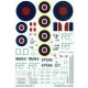 Techmod 24002 1/24 Supermarine Spitfire Mk Vb British Raf Fighter Wet Decal