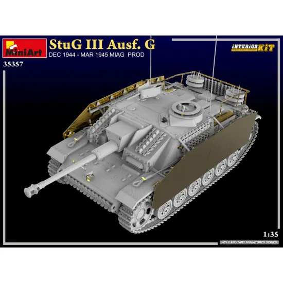Miniart 35357 1/35 Stug Iii Ausf G Dec 1944 Mar 1945 Miag Prod