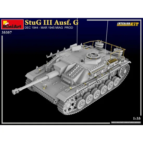 Miniart 35357 1/35 Stug Iii Ausf G Dec 1944 Mar 1945 Miag Prod
