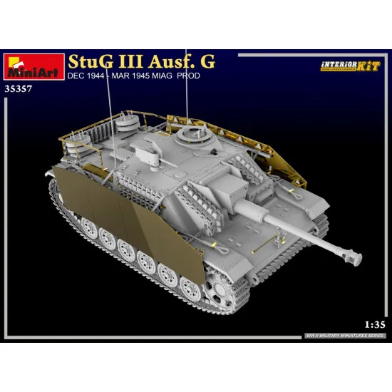 Miniart 35357 1/35 Stug Iii Ausf G Dec 1944 Mar 1945 Miag Prod