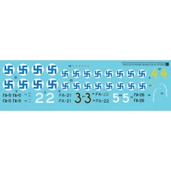 Sbs D72032 1/72 Decal For Fiat G 50 Freccia In Finnish Service