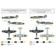 Sbs D48020 1/48 Decal For Messerschmitt Bf-109g-6 In Hungarian Service Vol I