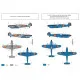 Sbs Buc-32004 1/32 Decal For Hispano Ha-1112 M1l Spanish Air Force Decal Sheet