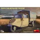 Miniart 35371 - 1/35 - Tempo E400 Hochlader Pritsche German 3 Wheel Delivery Truck