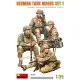 Miniart 35376 - 1/35 - German Tank Riders Set 1 Plastic Figures Kit
