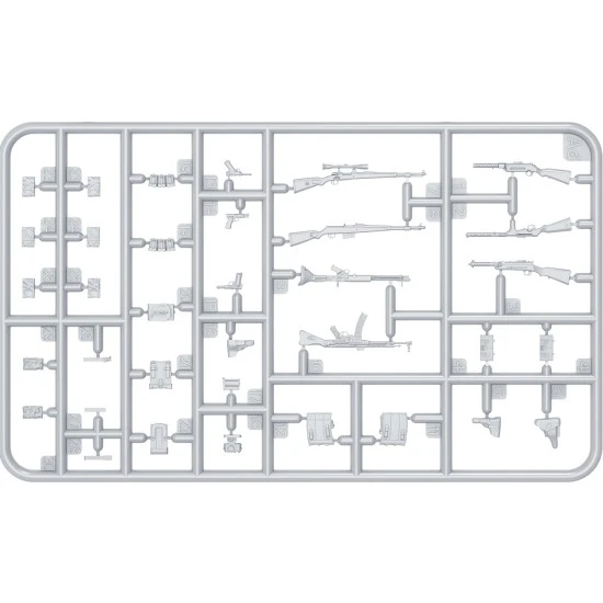 Miniart 35377 - 1/35 - German Tank Riders Set 2 Figures Model Kit