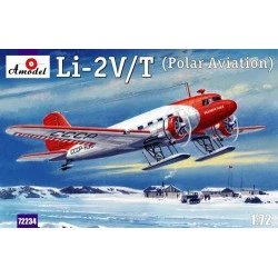 Lisunov Li-2V/T Soviet polar aircraft 1/72 Amodel 72234