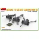 Miniart 35394 - 1/35 - German 7 5cm Anti Tank Gun Pak 40 Early Prod Armor Kit