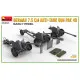 Miniart 35394 - 1/35 - German 7 5cm Anti Tank Gun Pak 40 Early Prod Armor Kit