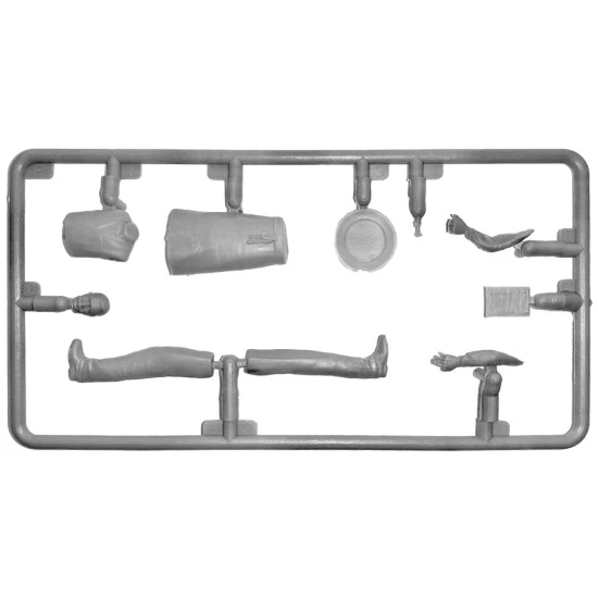 Miniart 35406 - 1/35 - U S Soldiers In Cafe Plastic Soldiers Kit