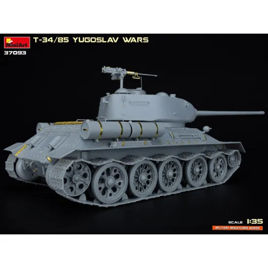Miniart 37093 - 1/35 - T 34 85 Yugoslav Wars Armor Model Kit