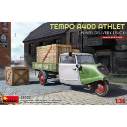 Miniart 38032 - 1/35 - Tempo A400 Athlet 3 Wheel Delivery Truck Vehicle Kit