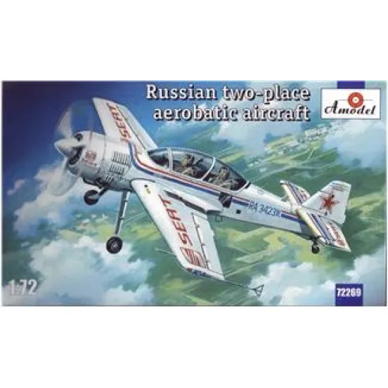 Sukhoi Su-29 Russian two-place aerobatic aircraft 1/72 Amodel 72269