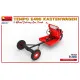Miniart 38047 - 1/35 - Tempo E400 Kastenwagen 3 Wheel Delivery Box Track Model