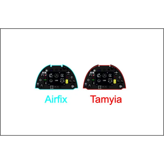 Yahu Model Yma4804 1/48 Spitfire Vb Early For Airfix Accessories For Aircraft